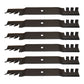 (6) Pro Mower Deck Mulch Blades - 61'' - S125XT S175X S200XT Fits Snapper