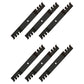 (6) Pro Mower Deck Mulch Blades - 61'' - S125XT S175X S200XT Fits Snapper