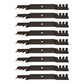 Qty 9: Toothed Blade Fits Ferris Replaces 1520842
