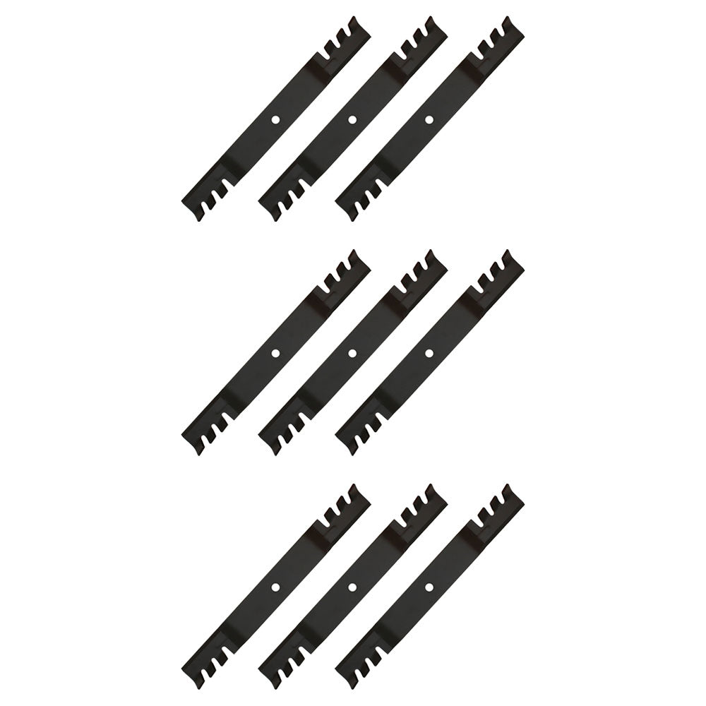 Qty 9: Toothed Blade Fits Hustler Replaces 794859