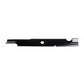 Notched Mower Blade - 18" X 5/8" Fits Encore Replaces 363046
