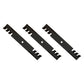 Set of 3 Mulcher Blades Fits Rotary 11556 Fits Dixie Chopper 30227-52X