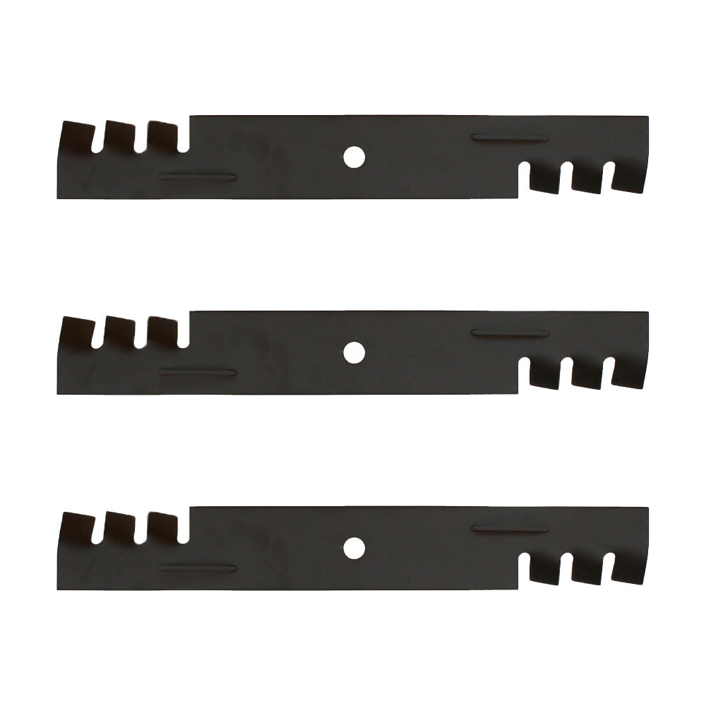 3 Pack Copperhead Mulching Blades Fits Excel Hustler 52" Super Z Mower 11556