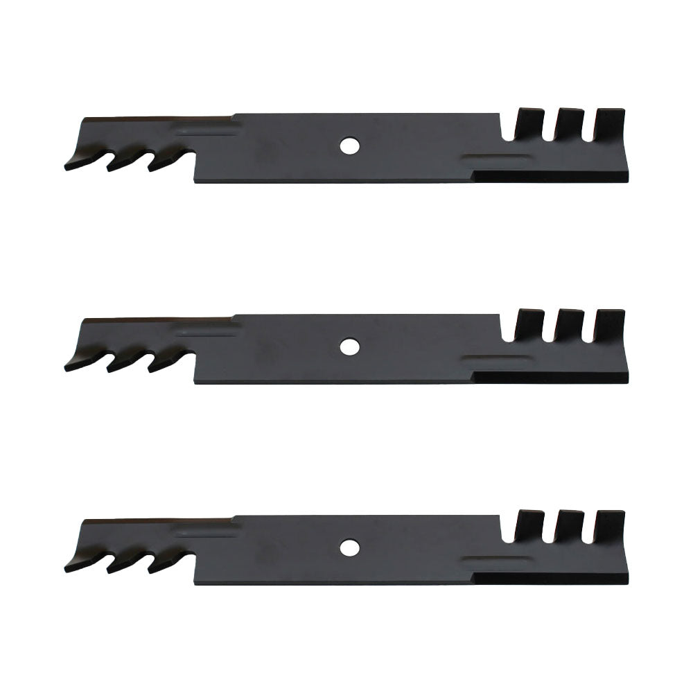 3 Blades Fits Hustler 785436 Fits Gator Mulching Raptor Limited 52" Deck 795526