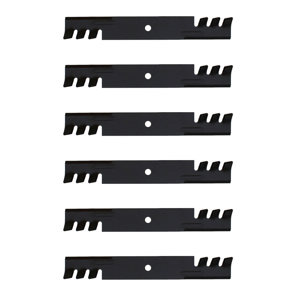6-Pack Toothed Mulching Blades Fits Dixie Chopper 30227-52X Iron Eagle ONLY 50"