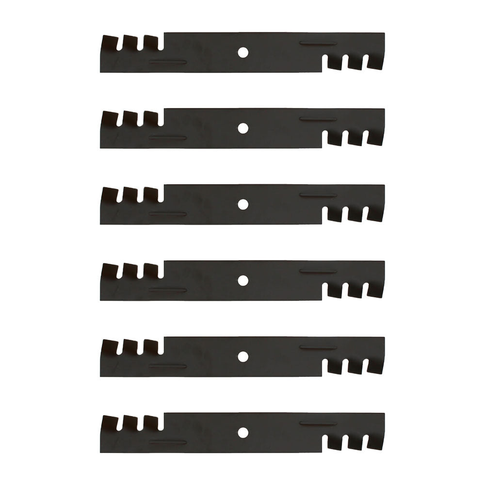 6-Pack Toothed Mulching Blades Fits Dixie Chopper 30227-52X Iron Eagle ONLY 50"