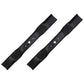 Two New Aftermarket Mower Blades for Walker 62" Right Hand Cut 5705-3