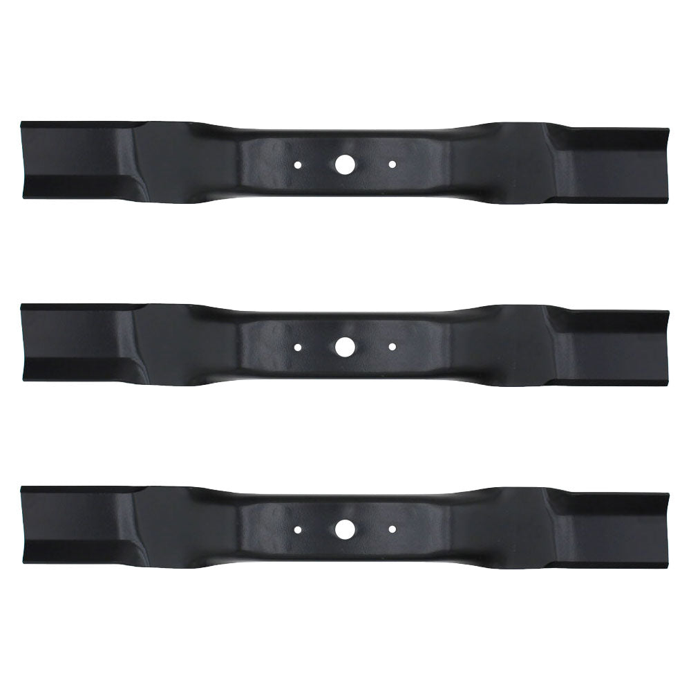 62" 3446 Lawn Mower Blade Set (3) 5/8" Center Hole fits Walker 5705-3