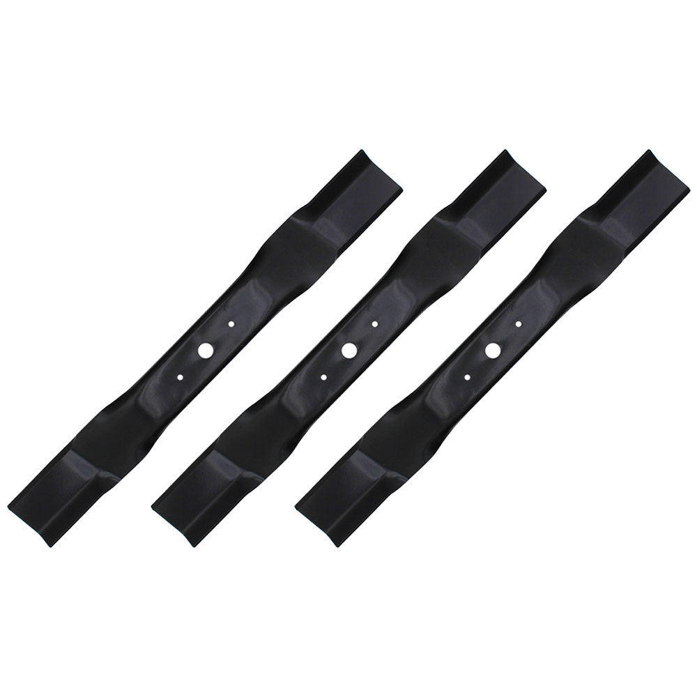 62" 3446 Lawn Mower Blade Set (3) 5/8" Center Hole fits Walker 5705-3