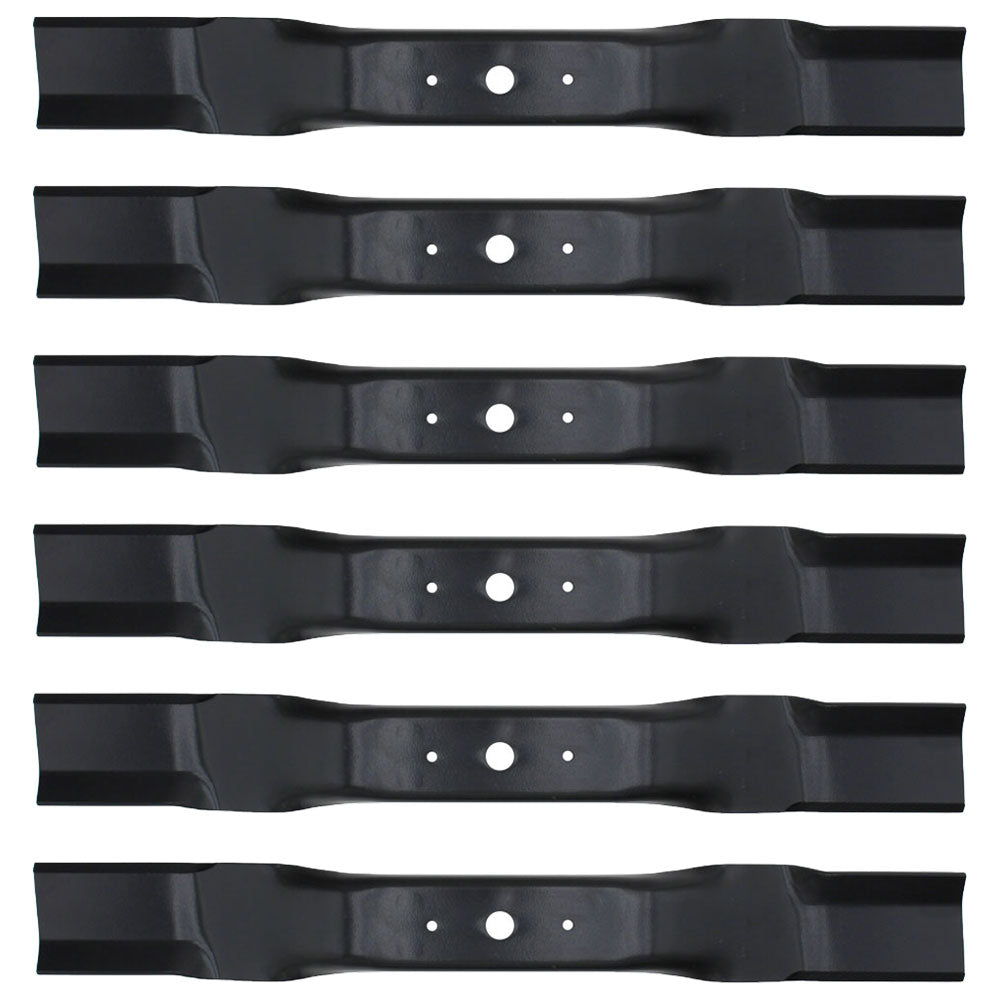Qty 6: Right Hand Mulcher Blade Fits Walker Replaces 5705-3
