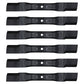 Qty 6: Right Hand Mulcher Blade Fits Walker Replaces 5705-3