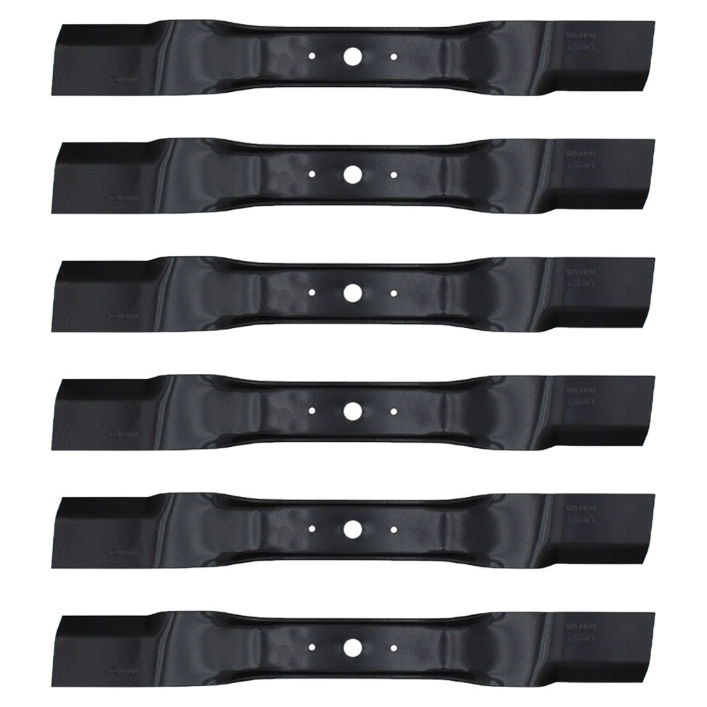 Qty 6: Right Hand Mulcher Blade Fits Walker Replaces 5705-3
