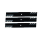Fits Gator G6 Mower Blades (3-pack) for 72" Landpride 890-172C 396-728(3)