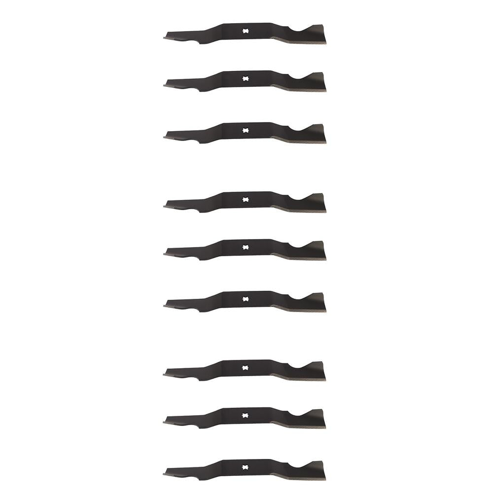 9 Pk Heavy Duty Blades 742-04053A 942-04053C for 50" MTD/Fits Cub Cadet/Fits Tor