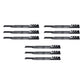 Qty 9: Mulching Blades Fits Gravely Replaces 025124