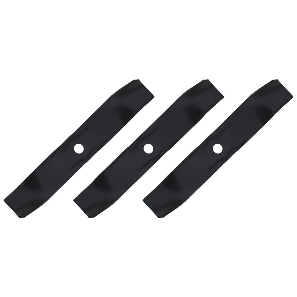 Set of (3) Mower Blades Fits Cub Cadet 46" Deck Series 1500 1529 759-04020