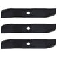 (3) Replacement Mower Blades - 14-7/8" X 3/4" Fits Cub Cadet Models 742-04016