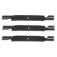 Set of 3 Heavy Duty XHT 61" Mower Blades 320245 91-531 320-018