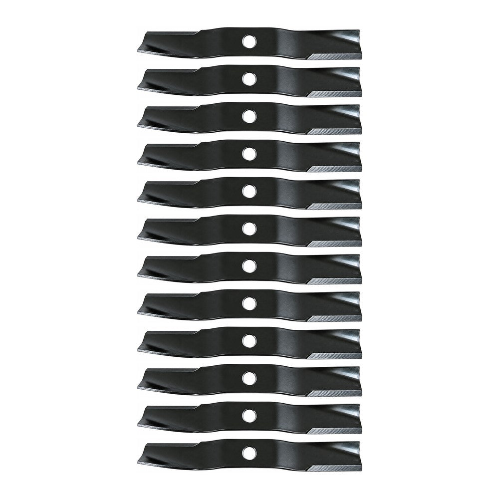 Qty 12: Medium-Lift Blade Fits Kubota Replaces B1KU1037