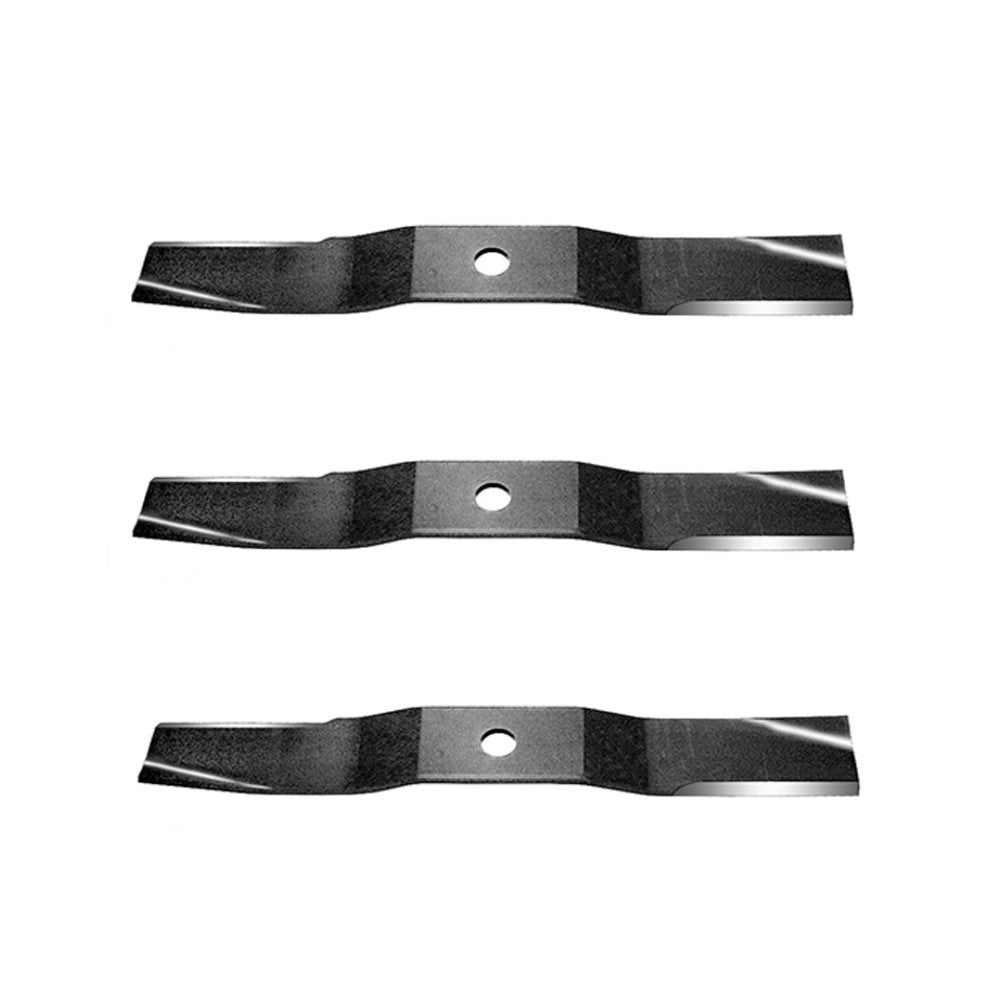 (3) Replacement Blades Fits Kubota K5351-34342 K424 to Fit 54" Deck 18-5/8"