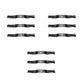 K5351-34342 Nine Medium Lift Blades Fits Kubota RCK54-22BX Mid Mount Mower Decks