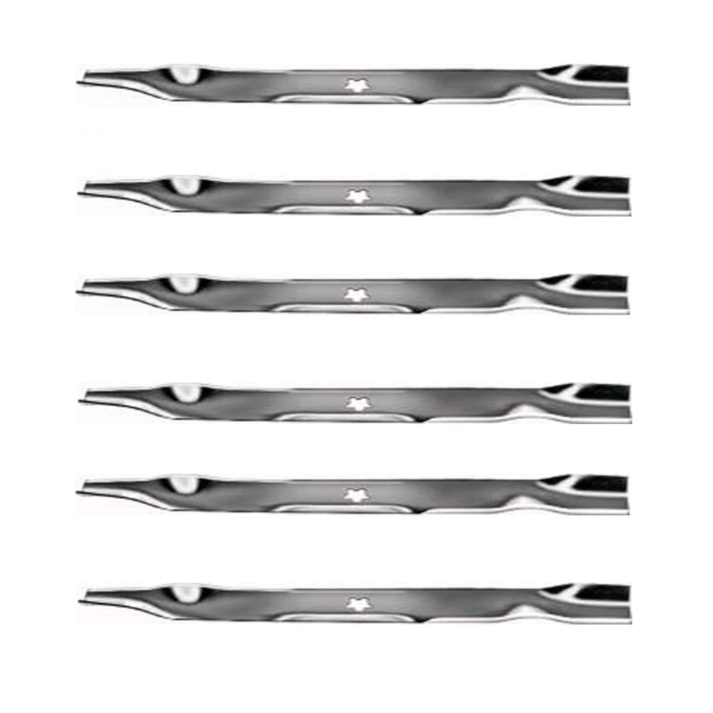 Qty 6: 3 in 1 Blade Fits AYP Replaces 134148