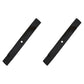 Qty 2: Mulching Mower Blade
 Fits John Deere Replaces M127129