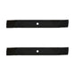 Two 42 Cut" Mulching Blades Fits John Deere Scotts M139802 Sabre Riding Mowers