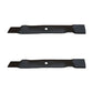2 XHT HD Blades Fits John Deere Scotts Sabre M139802 42" Deck LT160 Mulch Blade