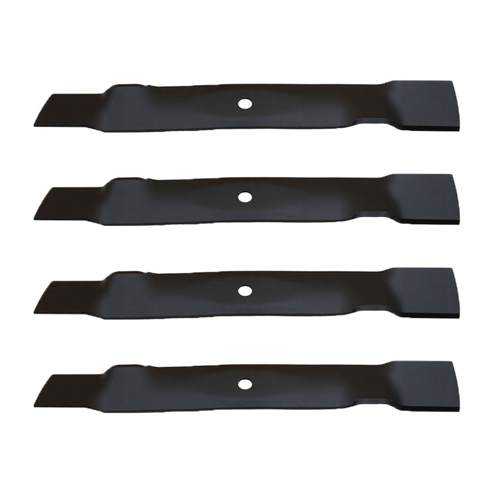 M127129 Four (4) Mulching Mower Blade Fits John Deere LT160 Series 42" C deck