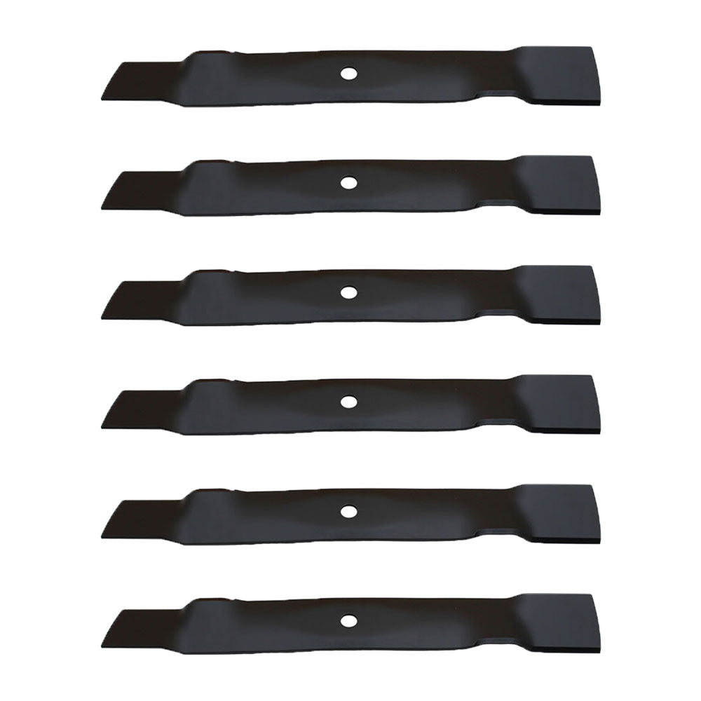 Qty 6: Mulching Mower Blade
 Fits John Deere Replaces M127129
