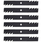 Qty 6: Toothed Mulching Blade  Fits CRAFTSMAN Replaces 917187254