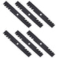 Qty 6: Toothed Mulching Blade  Fits Poulan Replaces 532187254