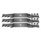 3 Pk Toothed Mulch Blade Fits Exmark 50' Quest 115-5059 115-5062