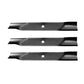 Set of (3) 21" x 5 Point Star Blades 539-113312 Fits Husqvarna EZ 5224 EZ 6124