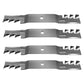Four Toothed Blades Fits Exmark ECKA30 Fits Toro 20199 116-6358-03 20122P