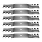 6 Pk Blades Fits Exmark ECKA30 Serial No. 313,000,000 and Higher with 30" Deck