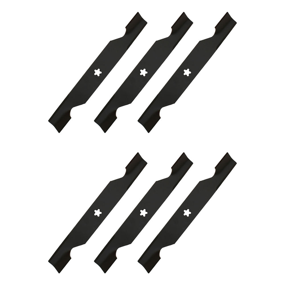 Qty 6: Blade Fits AYP Replaces 187256
