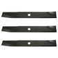 3 Mower Blades Fits Wheelhorse 48" Tractor 106637 520 312 314 416 516