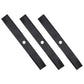 (3) 48'' Mower Blade Set 106637 106078 Fits Toro Wheel Horse