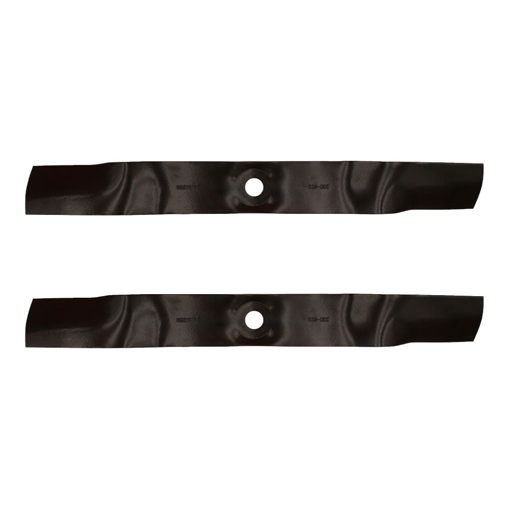 Set of 2 Mower Blades Fits John Deere M148613 GT GX LX models