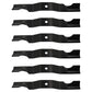 6pk Lawn Mower Blades for 50" Ariens Zoom ZT50 03971900 03746500