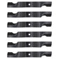 6pk Lawn Mower Blades for 50" Ariens Zoom ZT50 03971900 03746500