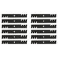 12PK Fits Oregon 95-077 Blades for 52" Fits Husqvarna 574870801 575240701