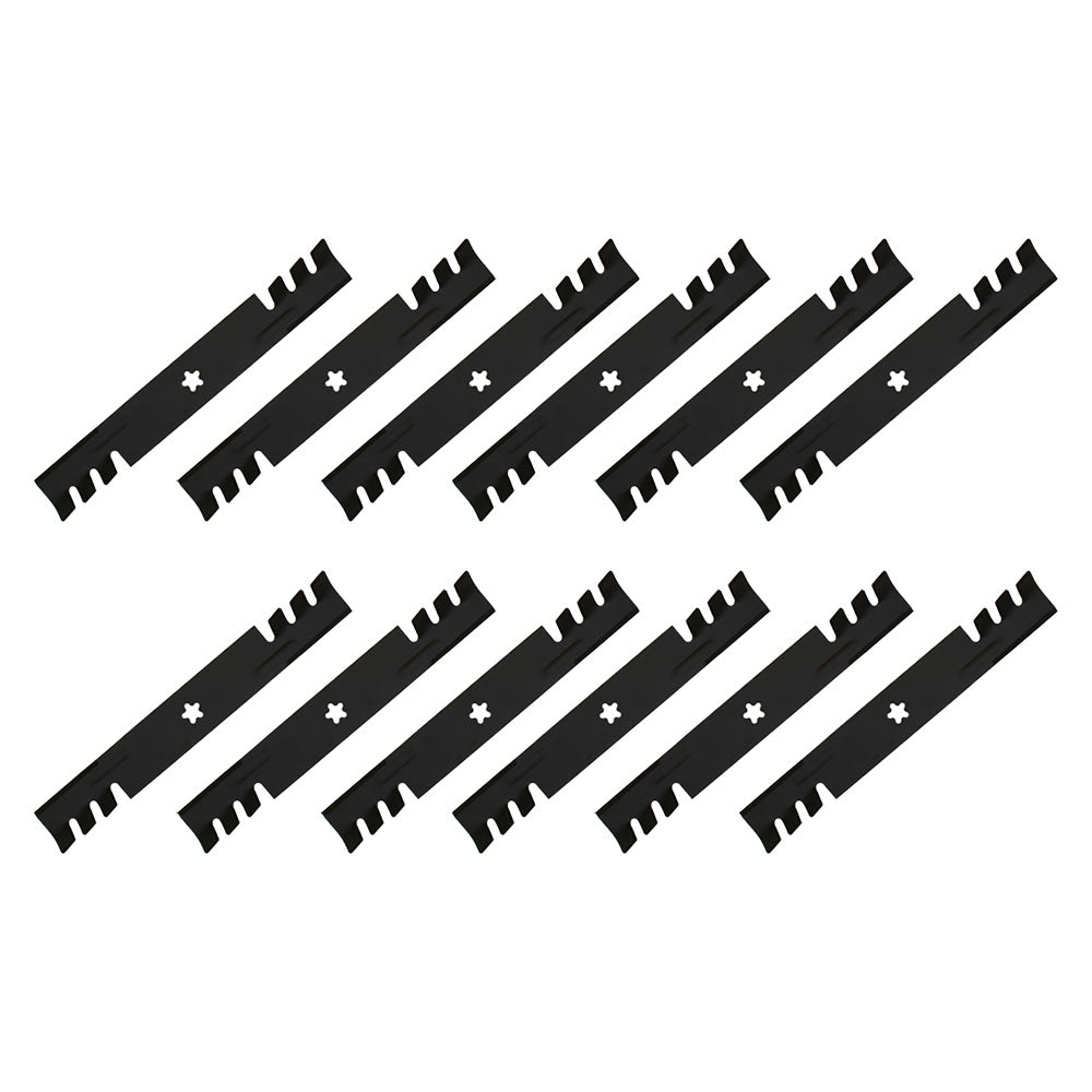 Qty. 12: Mulching Blades
 Fits Husqvarna Replaces 574870801