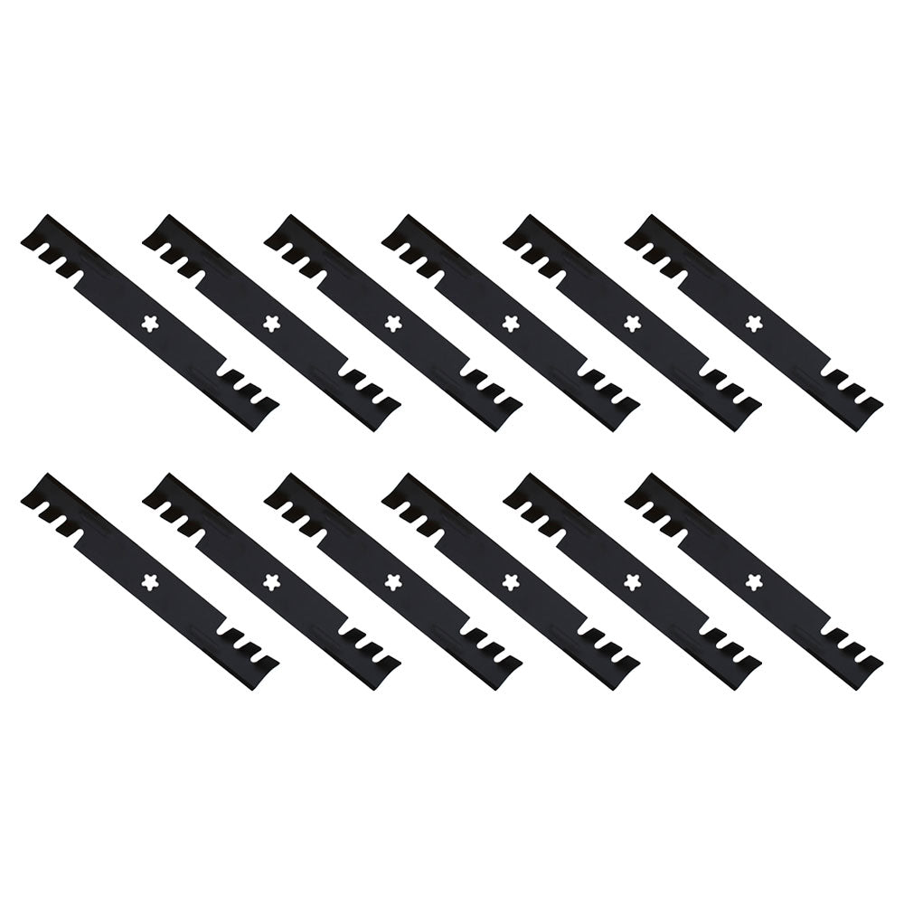 12PK Fits Oregon 95-077 Blades for 52" Fits Husqvarna 574870801 575240701
