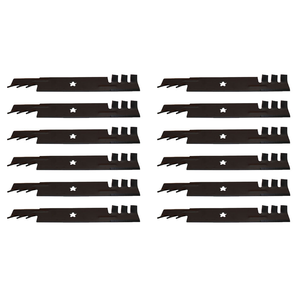 (12) Mulching Blades Fits Husqvarna 52" GT Mowers 574870801 - 575240701
