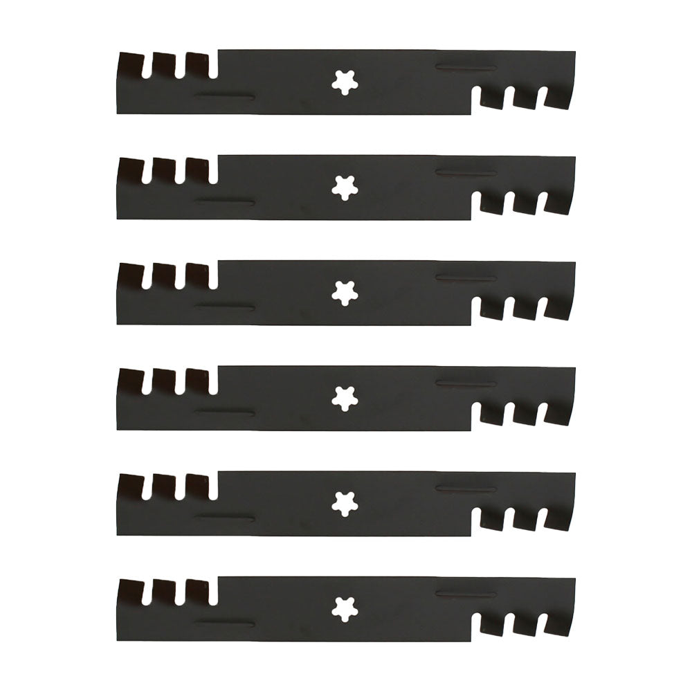 (6) Mulching Blades Fits Husqvarna 52" GT Mowers 574870801 575240701