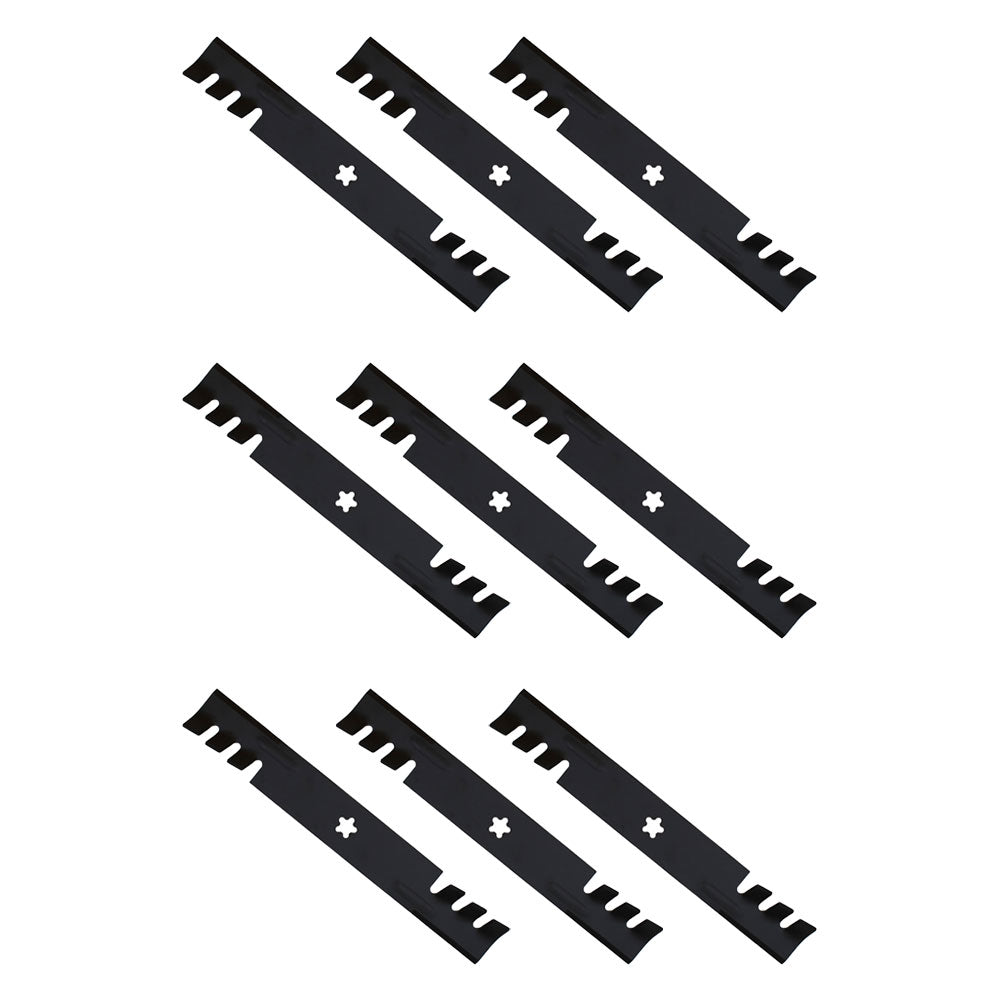 Qty. 9: Mulching Blades
 Fits Husqvarna Replaces 574870801