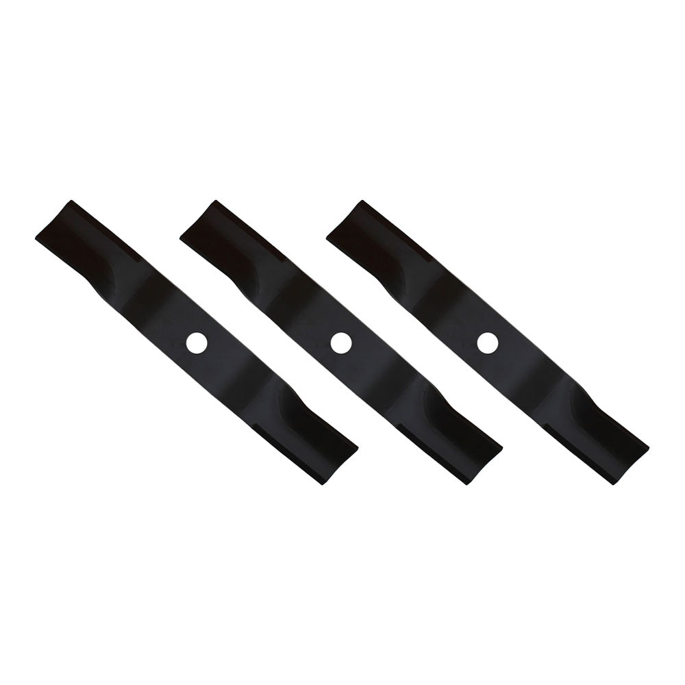 Fits Kubota Riding Lawn Mowers: Several Models (3) Replacement Mower Blades